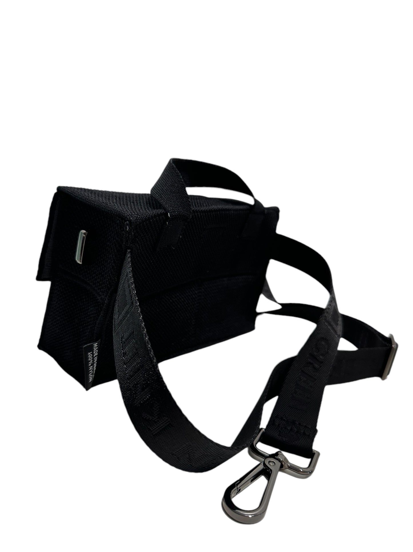 Paris Clutch: Black + Dark Grey